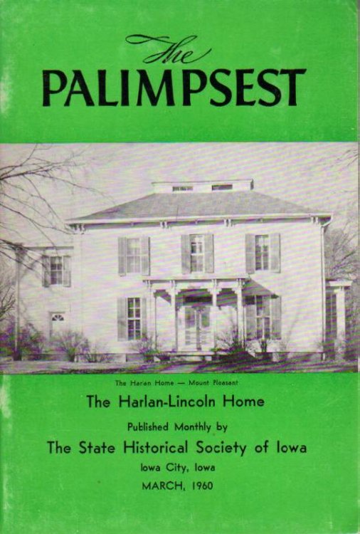The Palimpsest, Vol. XLI, No. 3 (March 1960)