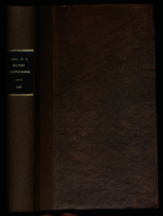 NOTES OF A MILITARY RECONNOISSANCE, From Fort Leavenworth, In Missouri, To San Diego, In California, Including Parts Of The Arkansas, De Norte, And Gila Rivers