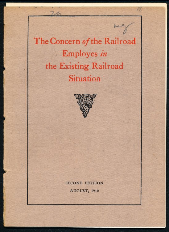 THE CONCERN OF THE RAILROAD EMPLOYES IN THE EXISTING RAILROAD SITUATION. Illinois Central Railroad Company, The Yazoo & Mississippi Valley R.R. Co., Indianapolis Southern R.R. Co