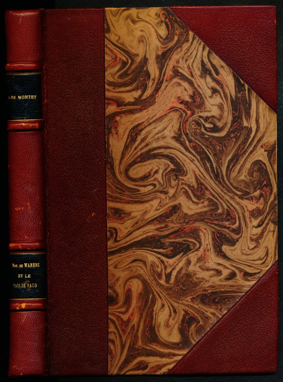 Madame de Warens et le Pays de Vaud. Extrait des Memoires et Documents de la Suisse romande