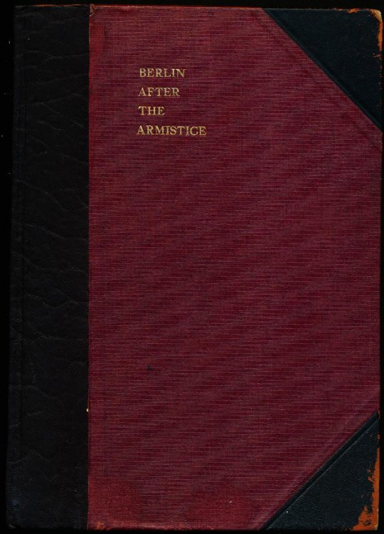 BERLIN AFTER THE ARMISTICE