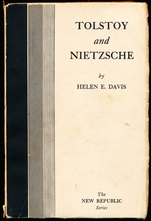 Image for TOLSTOY AND NIETZSCHE. A Problem in Biographical Ethics TOLSTOY AND NIETZSCHE. A Problem in Biographical Ethics