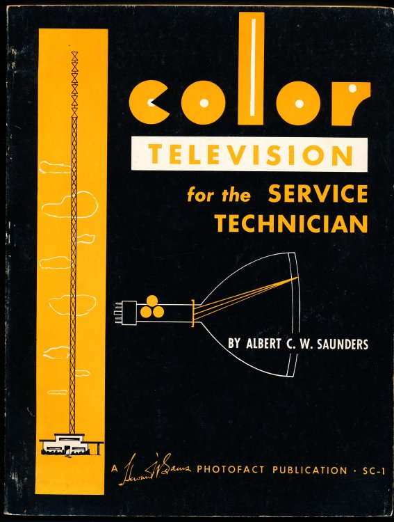 COLOR TELEVISION FOR THE SERVICE TECHNICIAN. SC-1