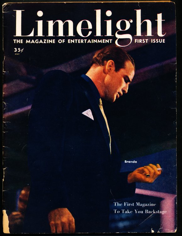 LIMELIGHT. The Magazine of Entertainment. First Issue. Volume I, Number 1.