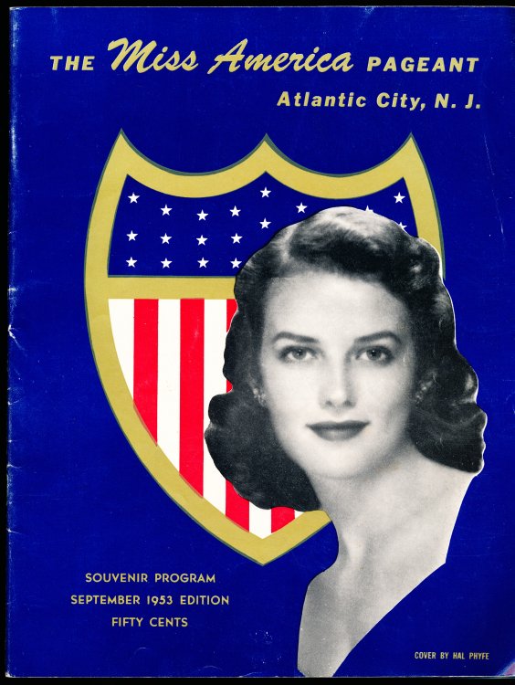 THE MISS AMERICA PAGEANT 1953 SOUVENIR BOOK / Program