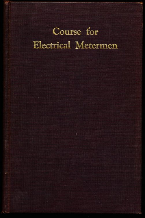 COURSE FOR ELECTRICAL METERMEN.