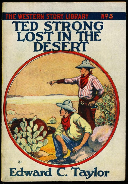 TED STRONG LOST IN THE DESERT. or, Merciful Toward His Enemy.