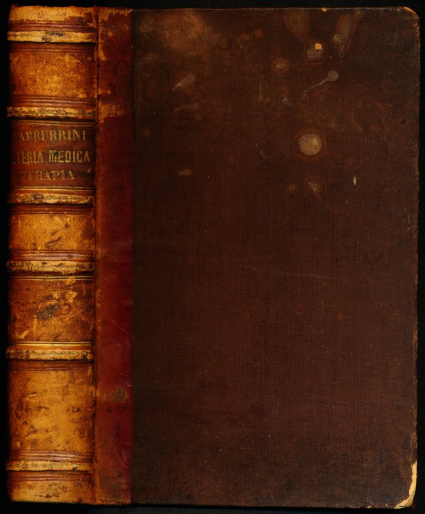 TRATTATO DI MATERIA MEDICA E TERAPIA. Degli Studenti E. Dei Medici Practici.