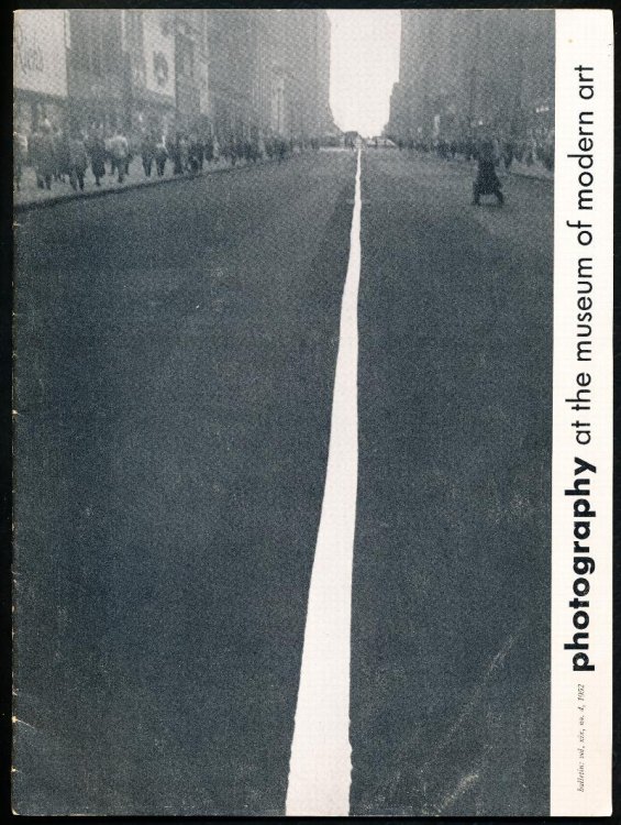PHOTOGRAPHY AT THE MUSEUM OF MODERN ART. Bulletin XIX, No. 4, 1952
