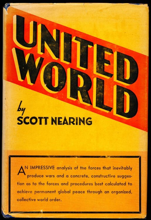 UNITED WORLD. The Road to International Peace.