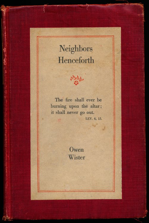 NEIGHBORS HENCEFORTH.