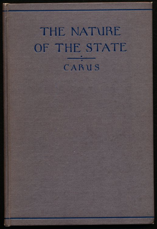 THE NATURE OF THE STATE.