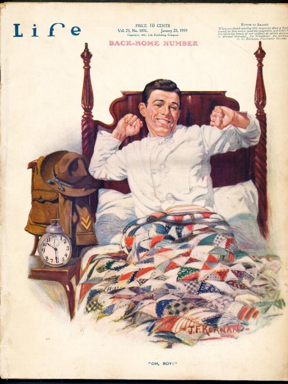 LIFE Back-Home Number. Vol. 73, No. 1891, January 23, 1919
