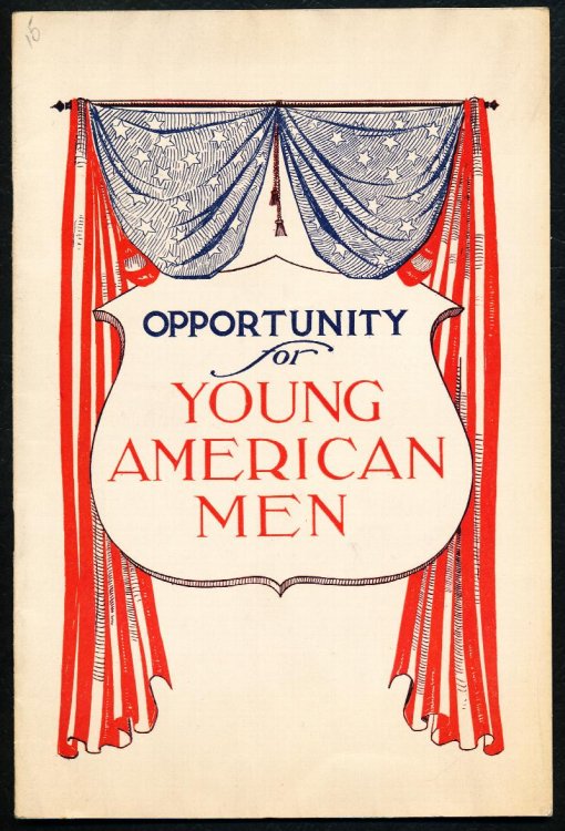 OPPORTUNITY FOR YOUNG AMERICAN MEN.