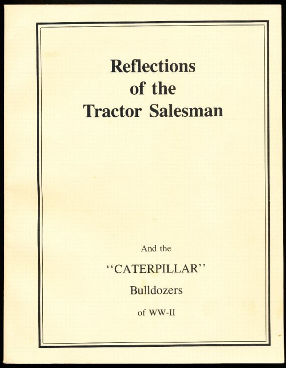 REFLECTIONS OF THE TRACTOR SALESMAN and the 