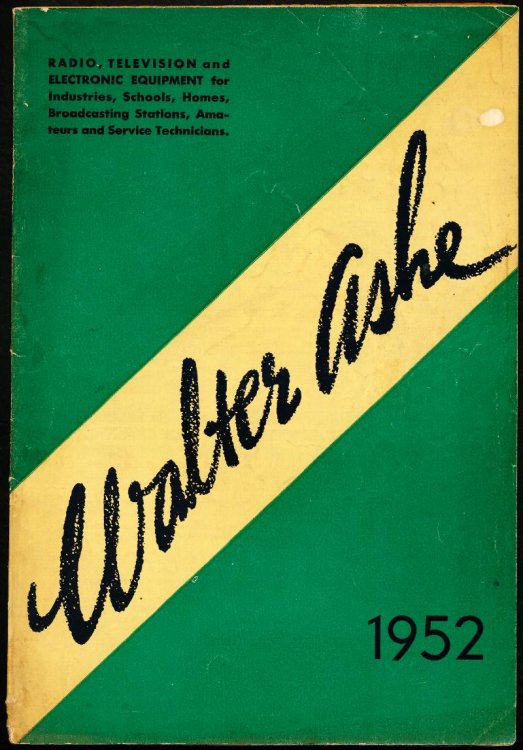 WALTER ASHE RADIO CO.