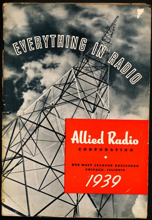 EVERYTHING IN RADIO. ALLIED RADIO CORPORATION.