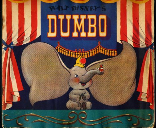 WALT DISNEY'S DUMBO, The Story of the Little Elephant with the Big Ears