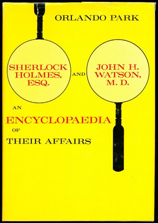 Sherlock Holmes, Esq. and John H. Watson, M.D. An Encyclopaedia of Their Affairs (Encyclopedia)