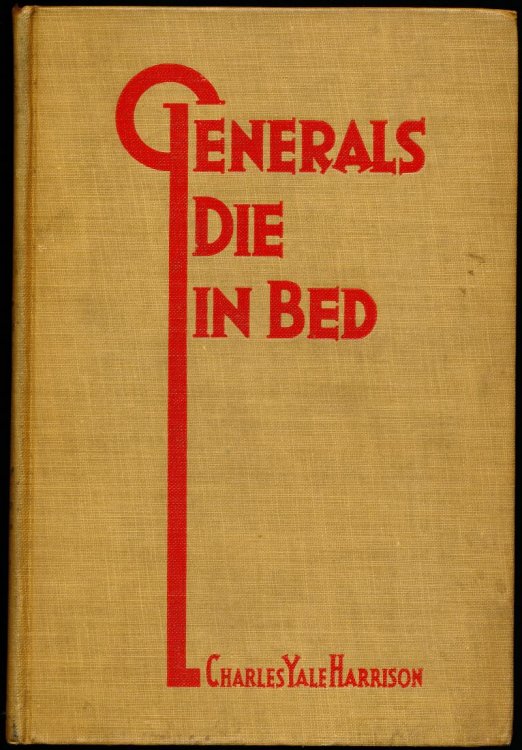 GENERALS DIE IN BED.