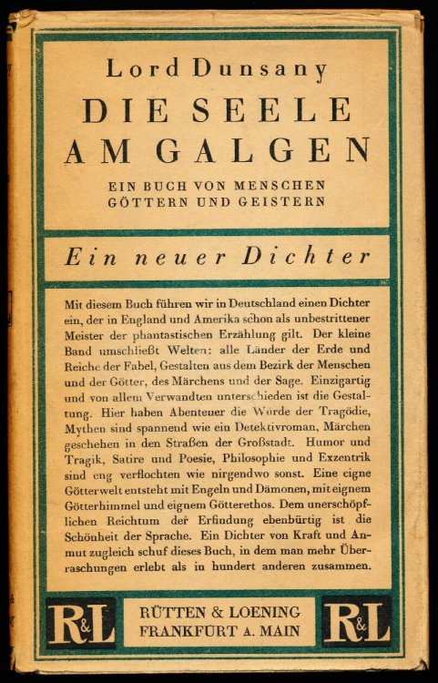 Die Seele am Galgen. Ein Buch von Menschen Gottern und Geistern