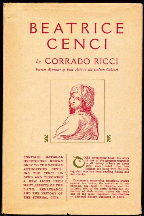 BEATRICE CENCI Two Volumes