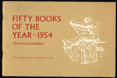 FIFTY BOOKS OF THE YEAR 1954. 33rd Annual Exhibition