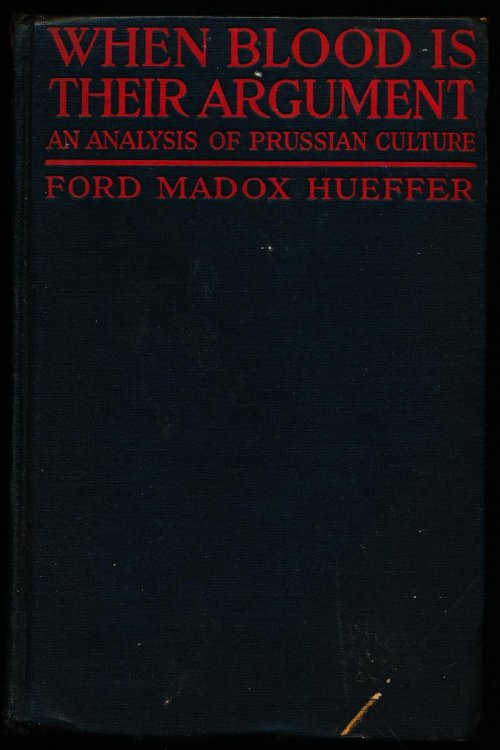 WHEN BLOOD IS THEIR ARGUMENT. An Analysis of Prussian Culture.