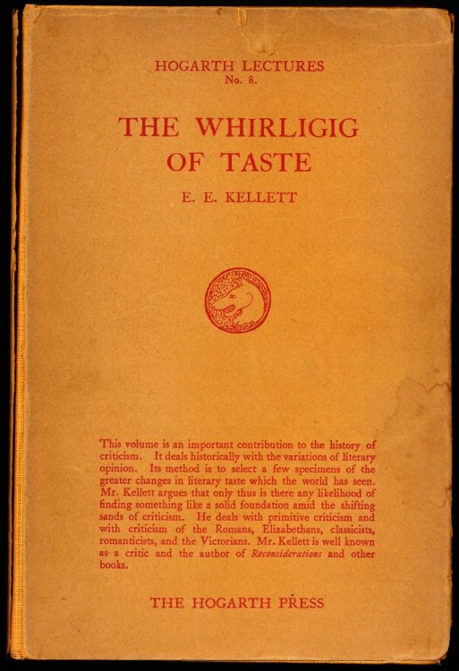 THE WHIRLIGIG OF TASTE