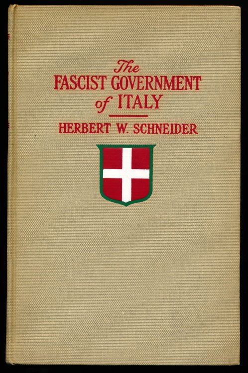 THE FASCIST GOVERNMENT OF ITALY