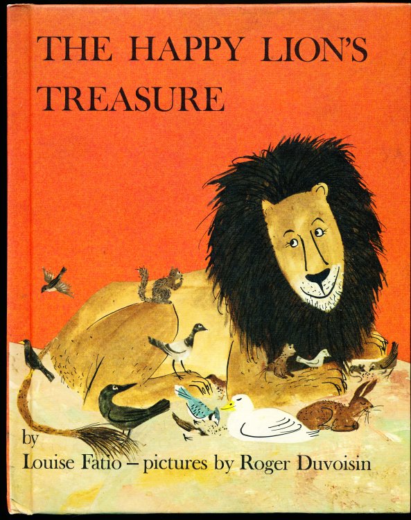 THE HAPPY LION'S TREASURE.