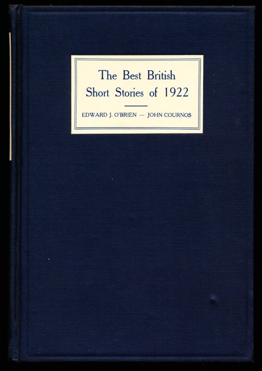 THE BEST BRITISH SHORT STORIES OF 1922.
