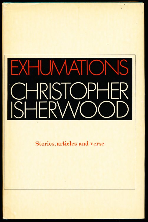 EXHUMATIONS. Stories Articles Verses
