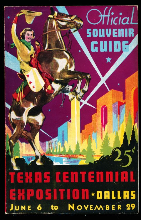 THE OFFICIAL GUIDE BOOK, TEXAS CENTENNIAL EXPOSITION June 6 to November 29, 1936 (Souvenir Guide) Dallas