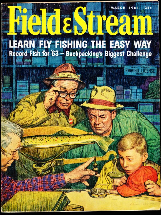 FIELD & STREAM VOL. LXVIII, NO. 11, March 1964