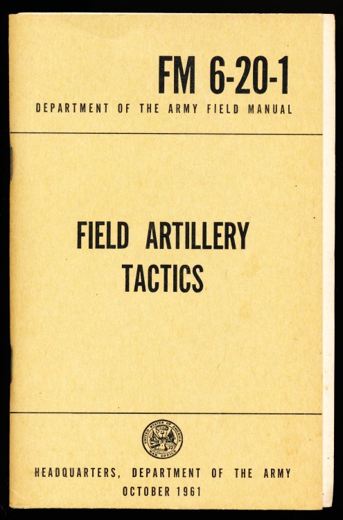 FIELD ARTILLERY TACTICS FM 6-20-1