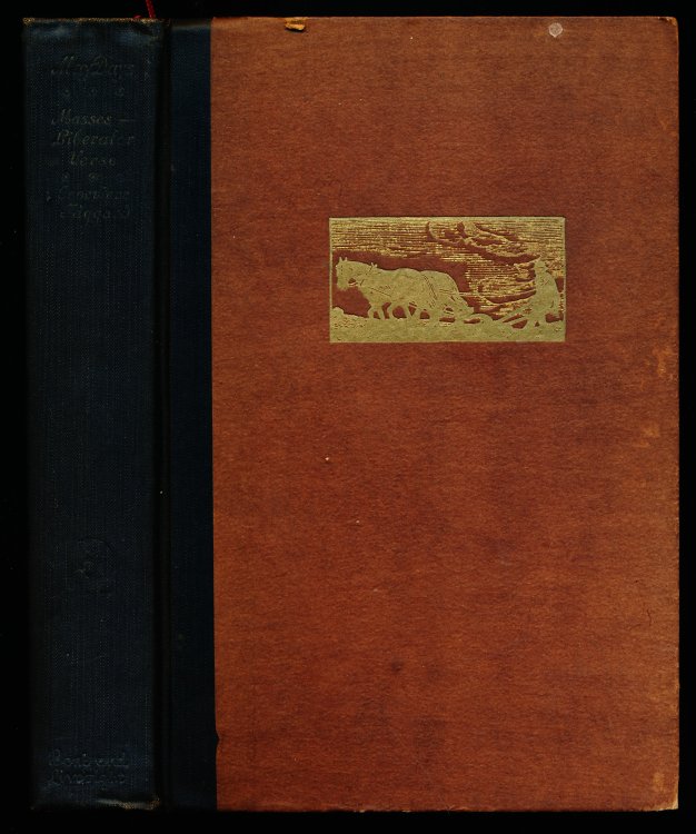 MAY DAYS. An Anthology of Verse from Masses - Liberator