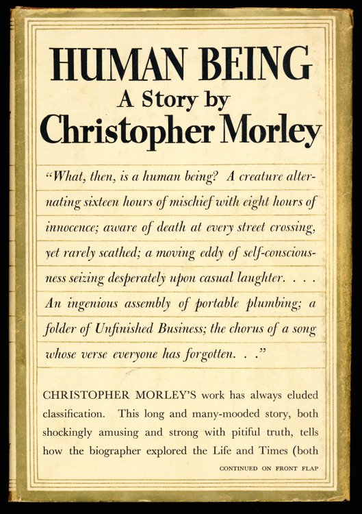 HUMAN BEING. A Story