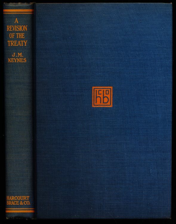 A REVISION OF THE TREATY, Being a Sequel to the Economic Consequences of the Peace