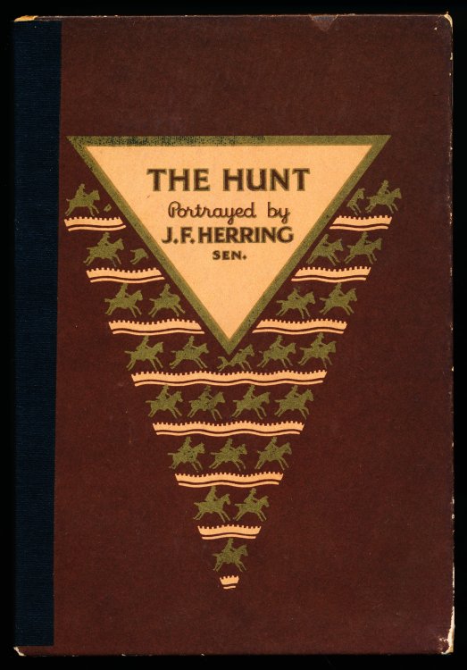 FAMOUS HUNTING SCENES IN SPODE CHINA (The Hunt). A Unique and Permanent Record of the Art of John Frederick Herring and an Interesting Account of His Life and Work