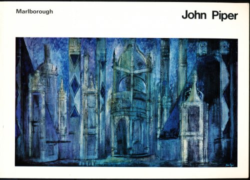 JOHN PIPER. Oil Paintings, Gouaches, and Ceramics