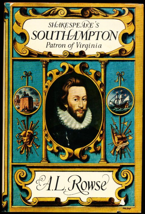 SHAKESPEARE'S SOUTHAMPTON. Patron of Virginia
