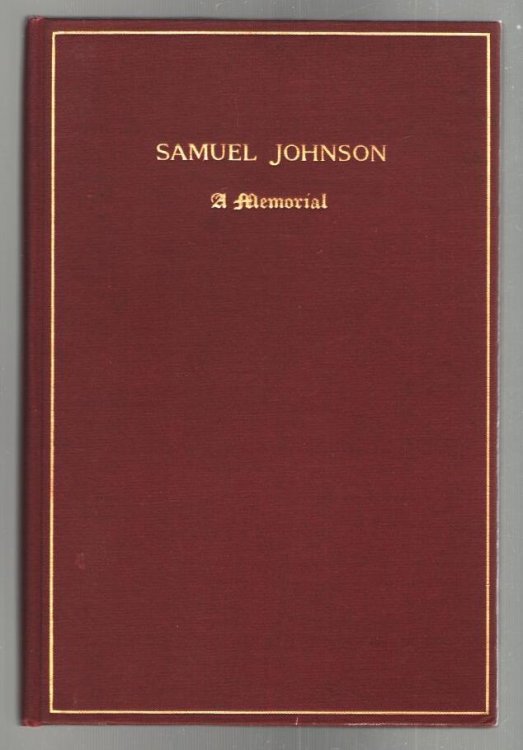 Samuel Johnson: a Memorial