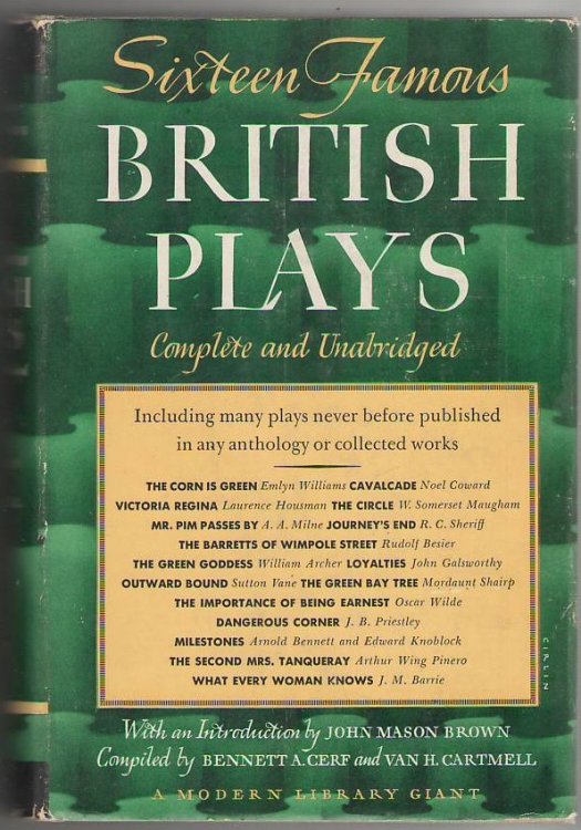 Sixteen Famous British Plays
