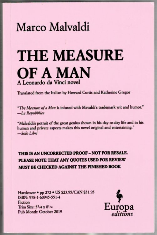 The Measure of a Man: A Leonardo da Vinci Novel