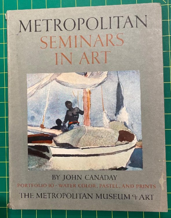 Metropolitan Seminars in Art, Portfolio 10: Water Color, Pastel, And Prints