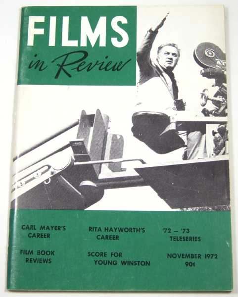 Films in Review (November, 1972)