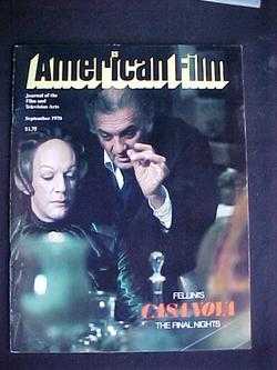 Image for American Film (September, 1976, Volume 1, #10) American Film (September, 1976, Volume 1, #10)