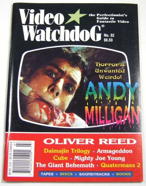Video Watchdog #52 (July / August 1999)