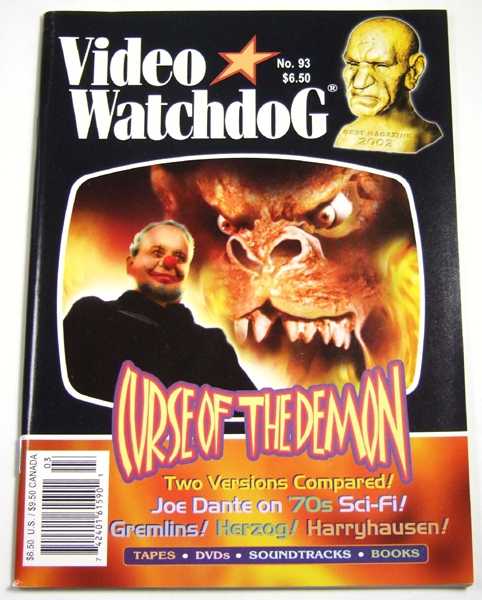 Video Watchdog #93 (March, 2003)